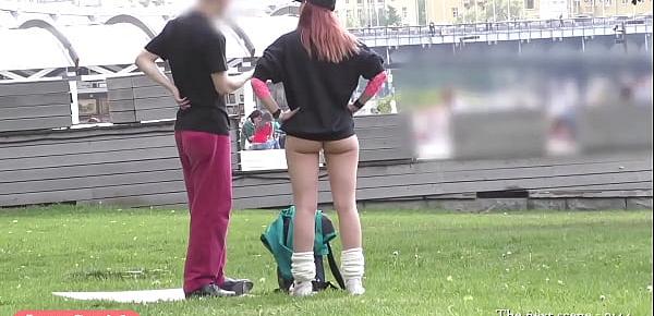  Ass flashing in public by Jeny Smith. Bubble butt hidden spy cam